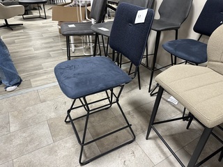 2x Barstoel Ava Night bleu